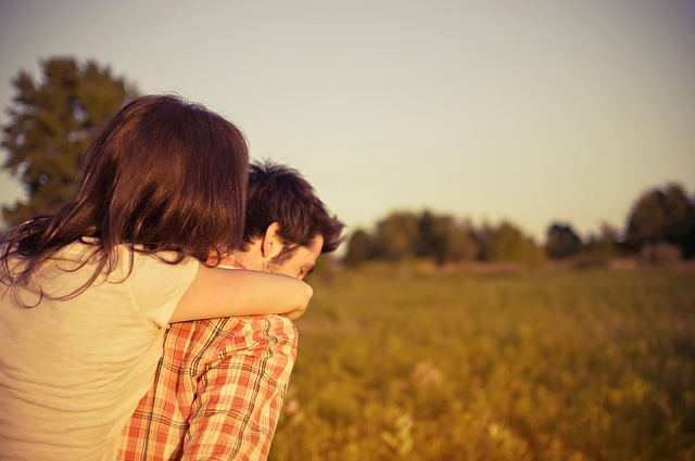 couple dating romantic