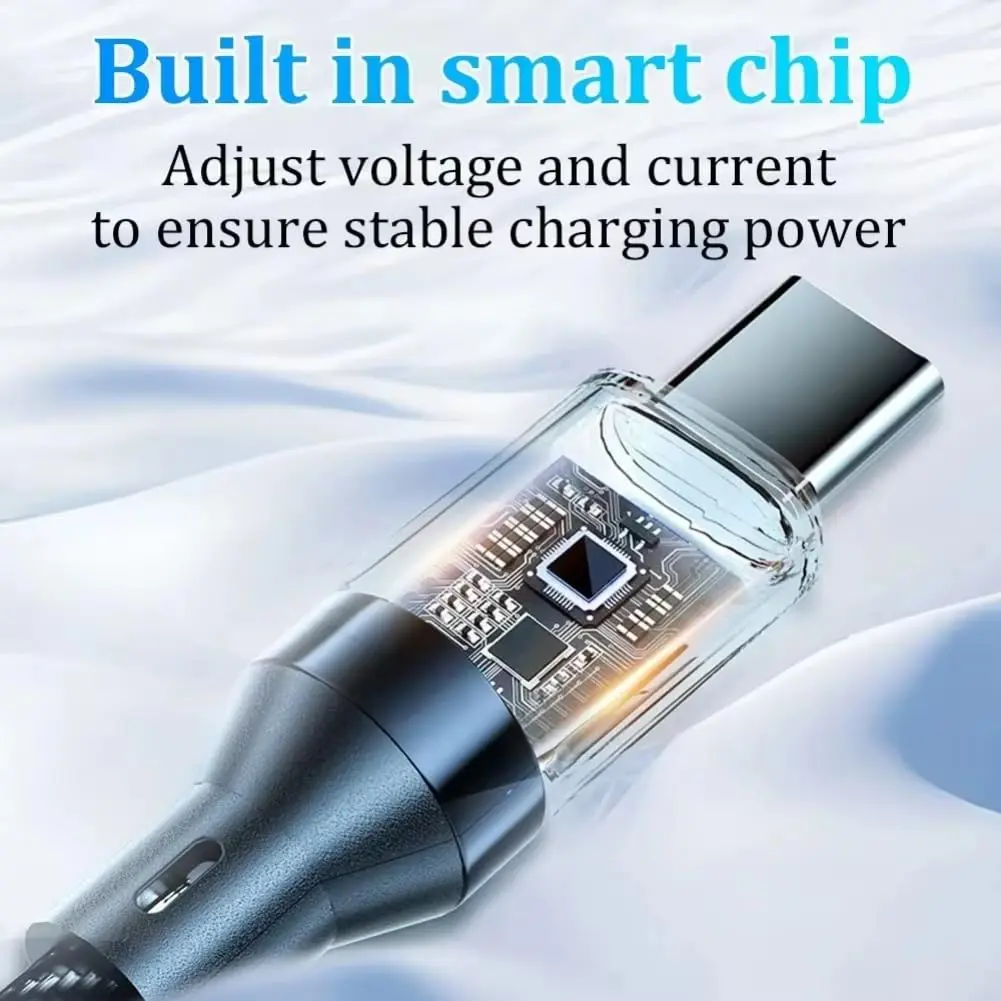 100W 120W USB C 케이블 고속 충전 케이블(LED 디스플레이  실물 5