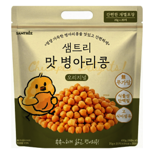 샘트리 맛 병아리콩 오리지널 1개(20g x 20개입 개별포장) 식물성 단백질 무설탕 사무실간식 추가구매할인