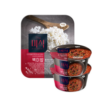 더미식 백미밥 210g 24개+장인라면 맵싸한맛 컵2개 증정(소비기한 26-9-5) 세트