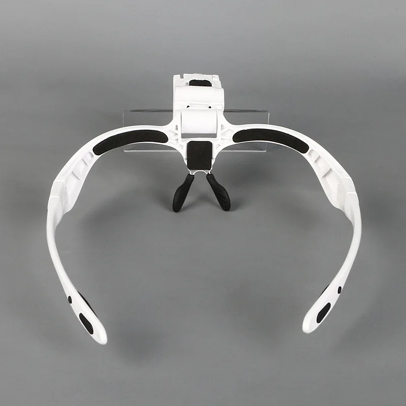 헤드 밴드 LED 돋보기, 1.0X, 1.5X, 2.0X, 2.5X, 3 실물 4